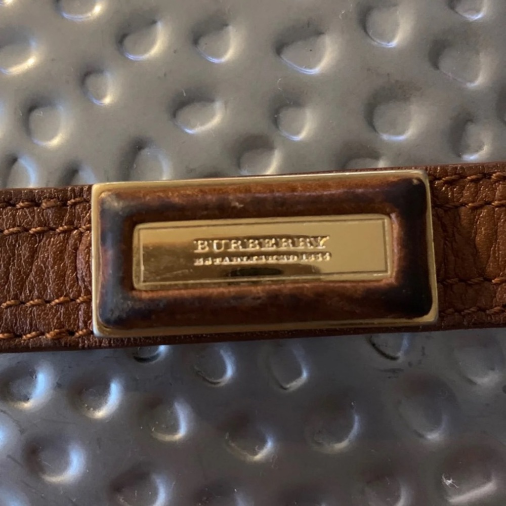 Burberry Leather Bracelet